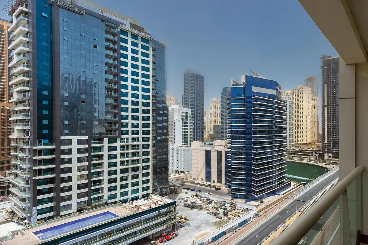 Splendid Studio In Marina View Towers Dubai