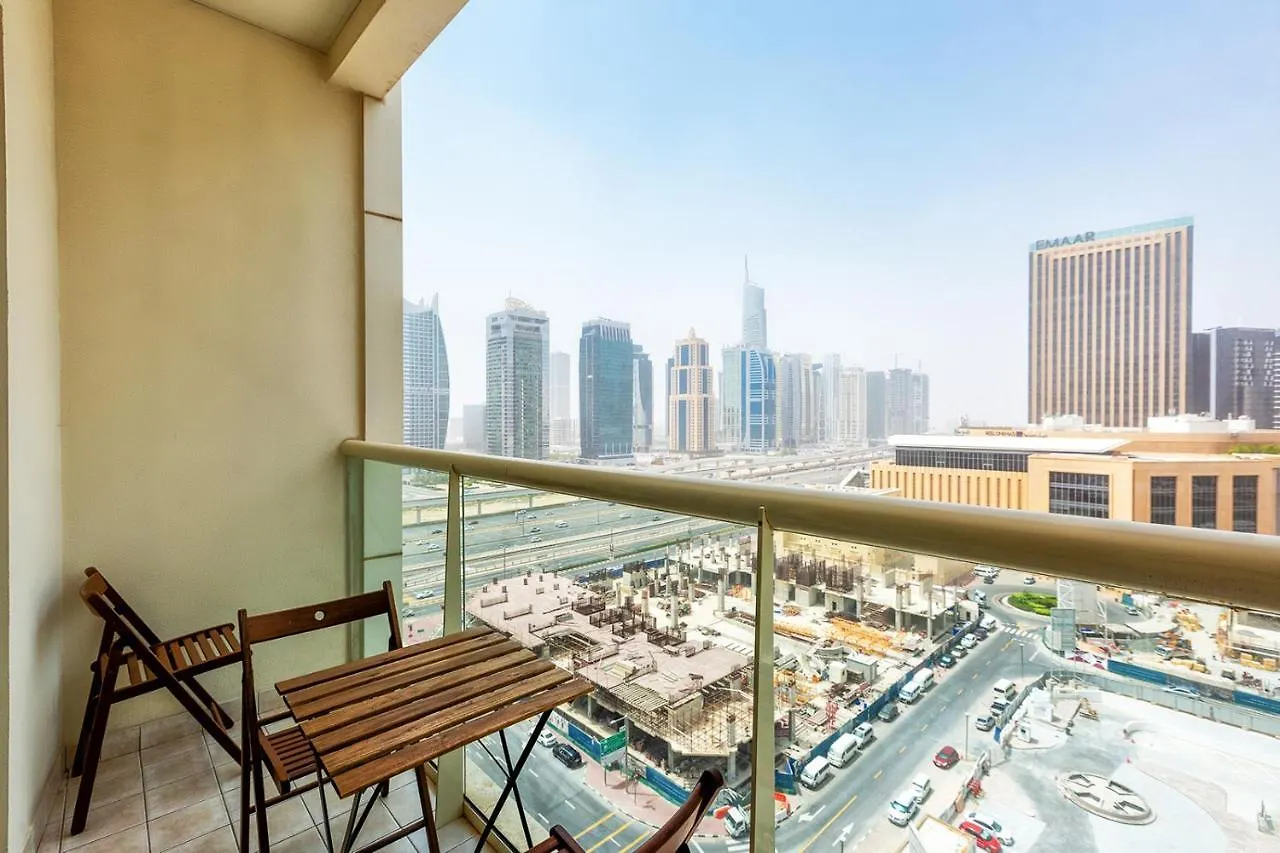 Апартаменты Splendid Studio In Marina View Towers Дубай ОАЭ